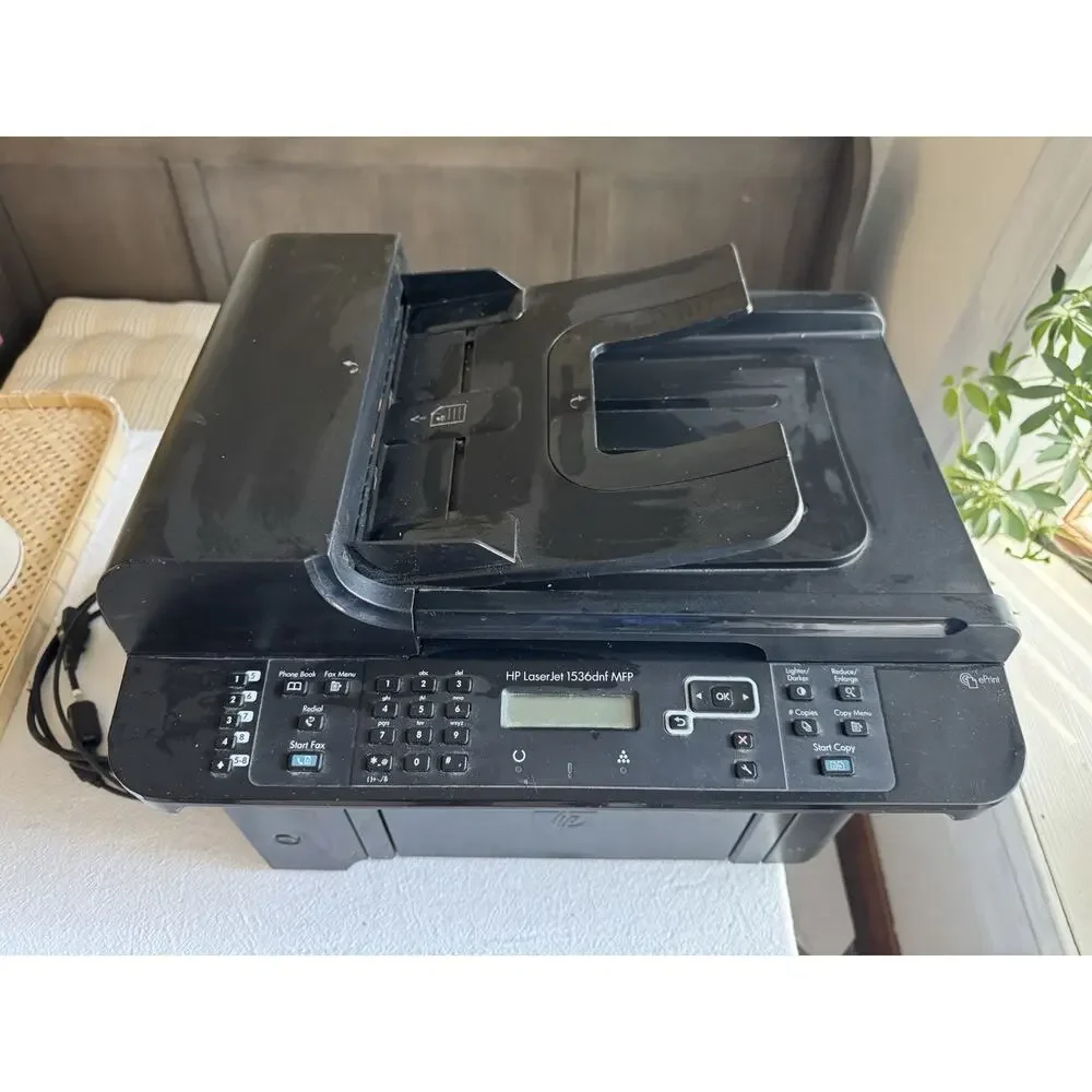 HP LaserJet M1536dnf MFP Laserjet Print Scan Copy FAX 11K pg ct w/ 30% Toner